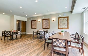 Graceful dining area